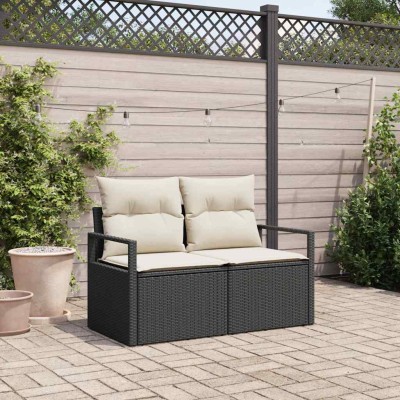Garden sofa with pillow 120...