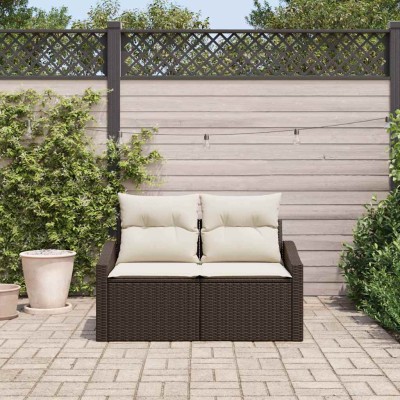 Garden sofa with pillow 123...