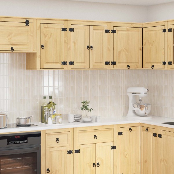 Cabinet with drawers SKI Honey Brown 60 x 32 x 60 cm