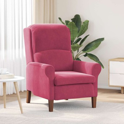 armchair Wine red Velvet