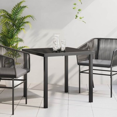 Garden table Black 80 x 80...