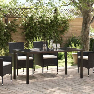 Garden table Black 160 x 80...