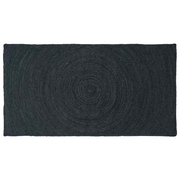Carpet coating Dark grey 100 x 200 cm Jute
