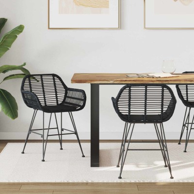 Dining chair 2 pcs Rattan...