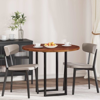 Table top Light brown Ø 90...