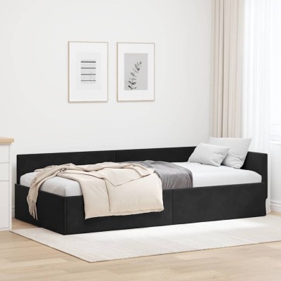 Corner bed frame Black 100...
