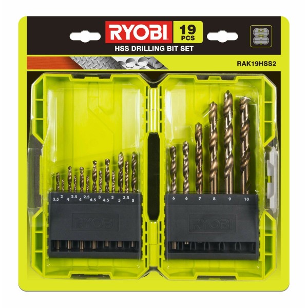 Ritinių rinkinys Ryobi 5132004390 19 Dalys