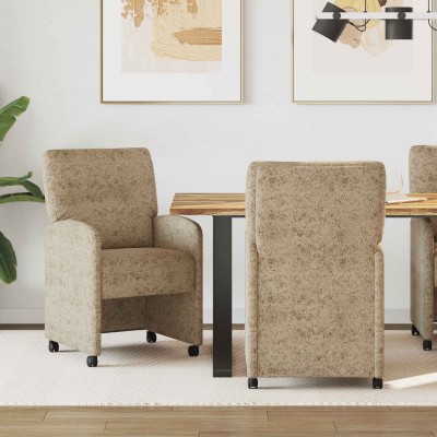 Dining Chairs with Wheels...