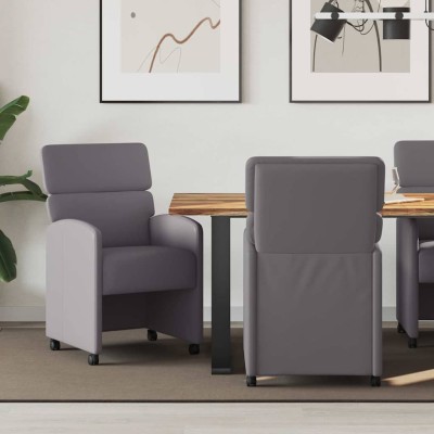 Dining Chairs with Wheels 2...