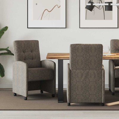 Dining Chairs with Wheels 2...