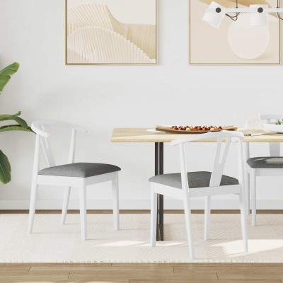 Dining chair 2 pcs White...