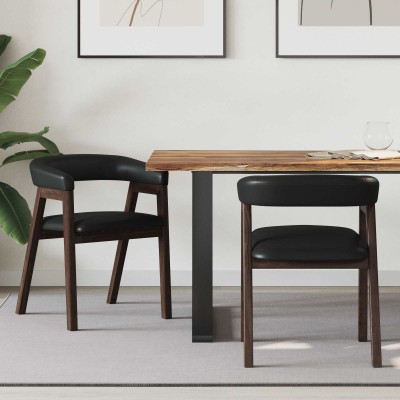 Dining chairs 2 pcs Light...
