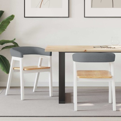 Dining chairs 2 pcs White...