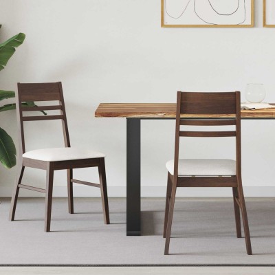 Dining chairs 2 pcs Light...