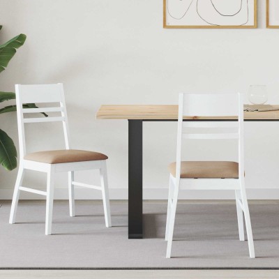 Dining chairs 2 pcs White...