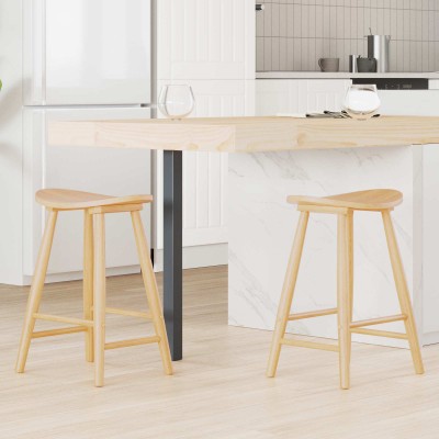 Dining chairs 2 pcs Natural...