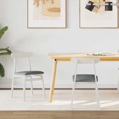 Dining chair 2 pcs White...