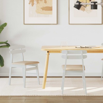 Dining chair 2 pcs White...