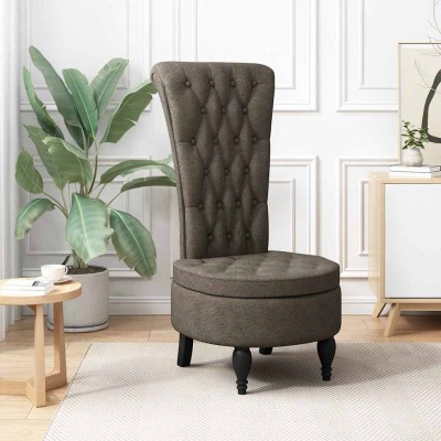 Slipper chair Dark gray...
