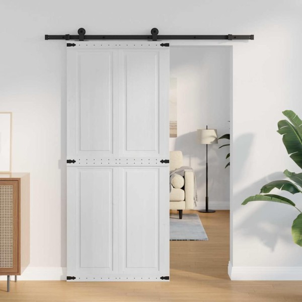 Barn door Corona 90 x 210 cm Solid pine wood