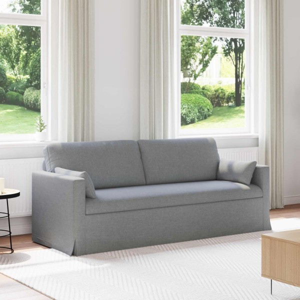 Sofa Light gray fabric 78 x 78 x 80 cm