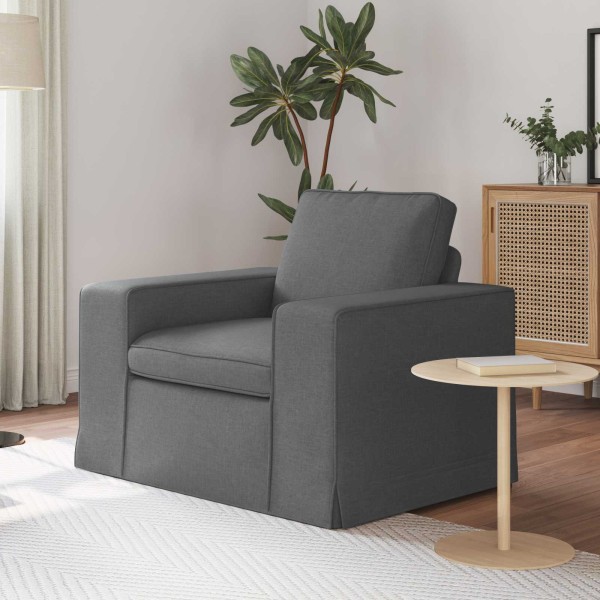 Sofa Tamsiai pilka 103 x 80 x 82 cm audinys