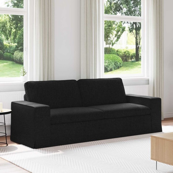 Sofa Juoda 222 x 80 x 82 cm audinys