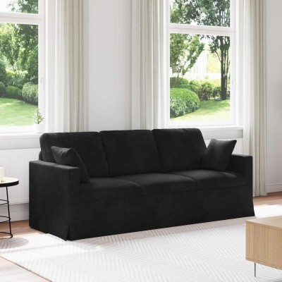 Sofa Black 198 x 78 x 80 cm...