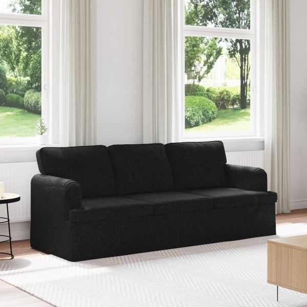 Sofa Juoda 201 x 80 x 85 cm audinys