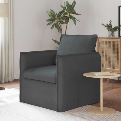 Sofa Dark gray fabric 75 x...