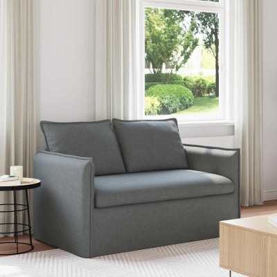 Sofa Dark gray fabric 136 x...