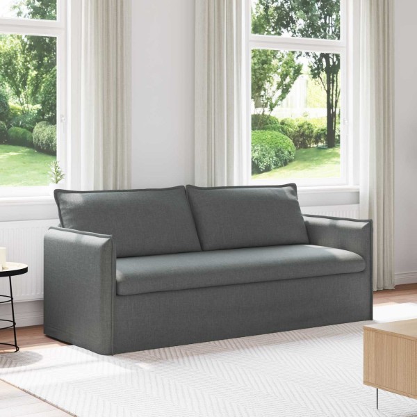 Sofa Tamsiai pilka 196 x 82 x 85 cm audinys