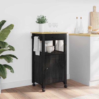Kitchen trolley MONZA Black...