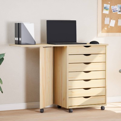 Rolling cabinet with a...