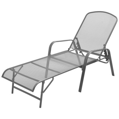 Sun lounger, steel,...