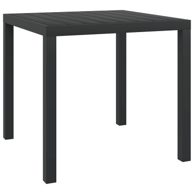 Garden table, black,...