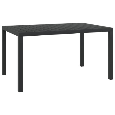 Garden table, black,...