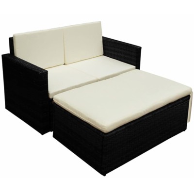 Garden set with cushions, 2...