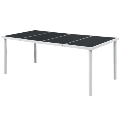 Garden table, black,...