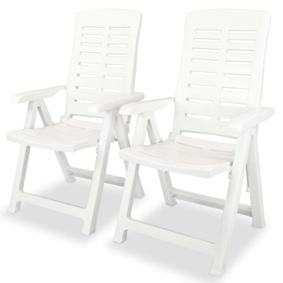 Reclining garden chairs, 2...