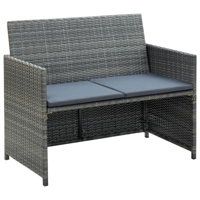 Double garden sofa with...