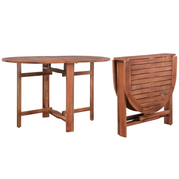 Garden table, 120x70x74cm, solid acacia wood