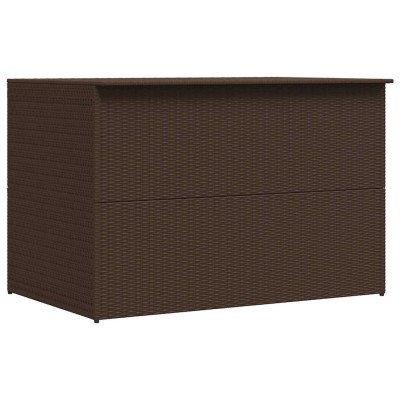 Garden storage box, brown,...