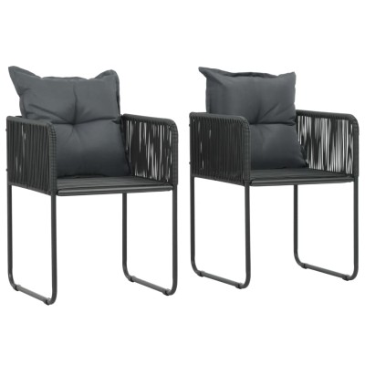 Outdoor chairs, 2 pcs.,...