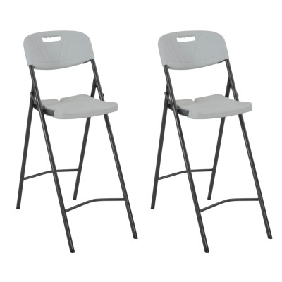 Folding bar stools, 2 pcs.,...