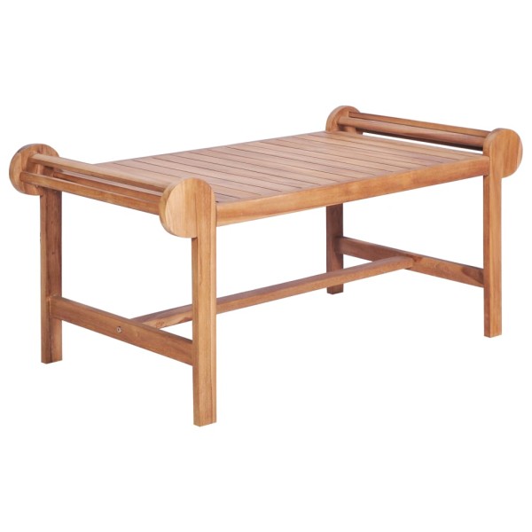 Coffee table 100x50x45 cm, teak wood. array