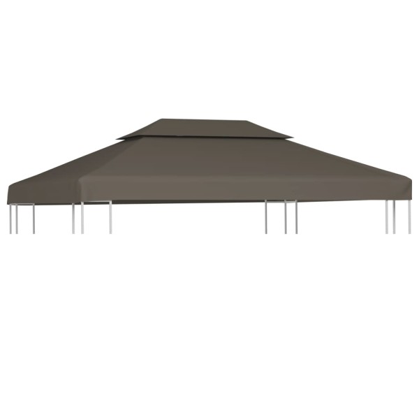 Gazebo cover, taupe, 4x3m, 310 g/m²