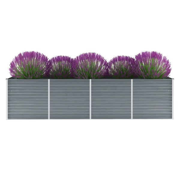Lovel, grey, galvanized steel, 320x80x77cm