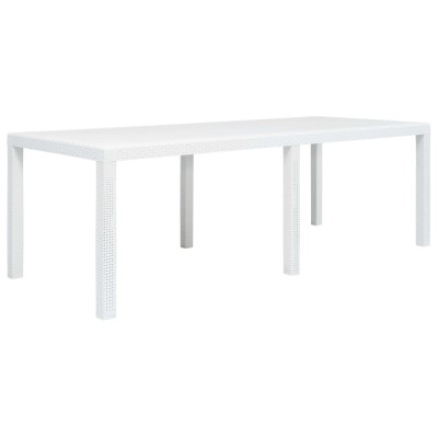 Garden table, white,...