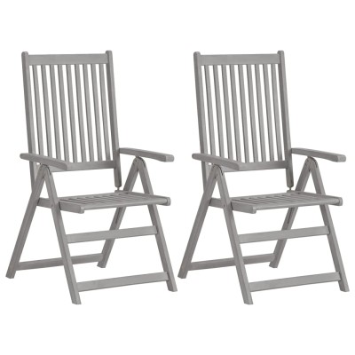 Reclining garden chairs, 2...
